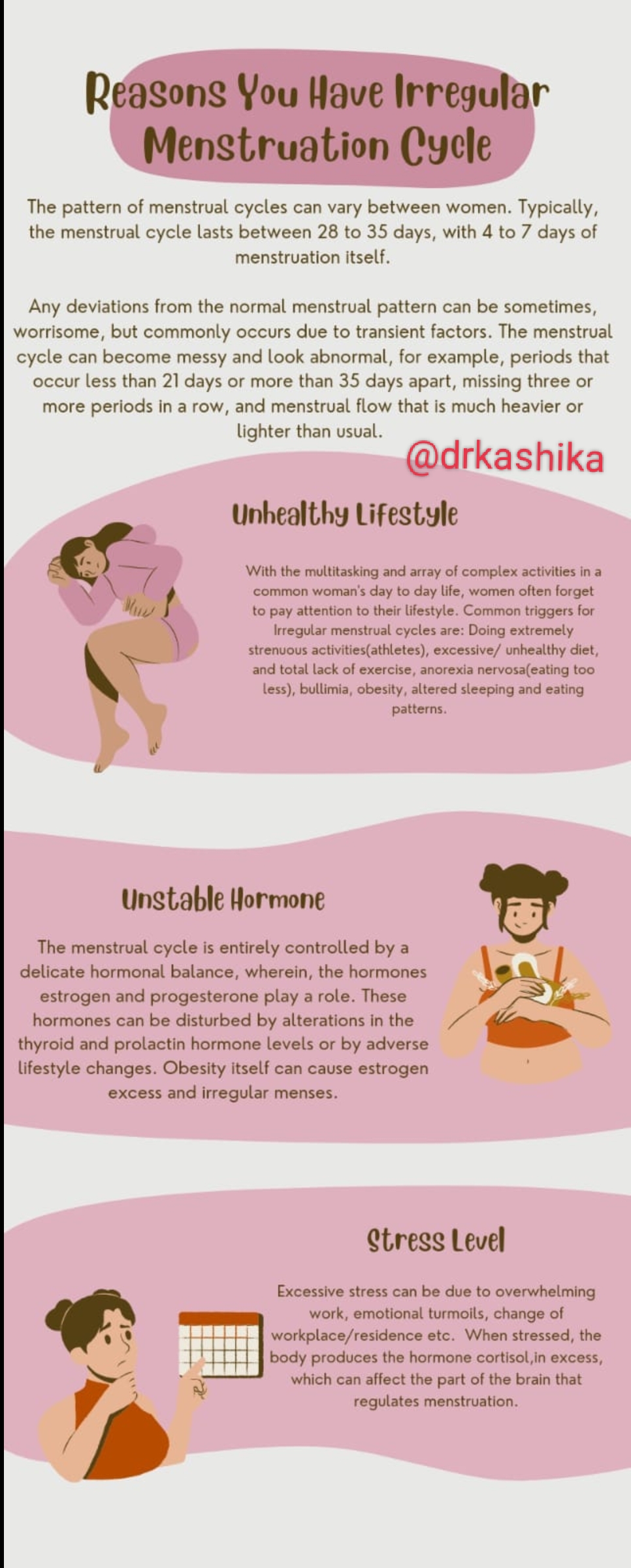 Irregular menstrual cycles - Doctor